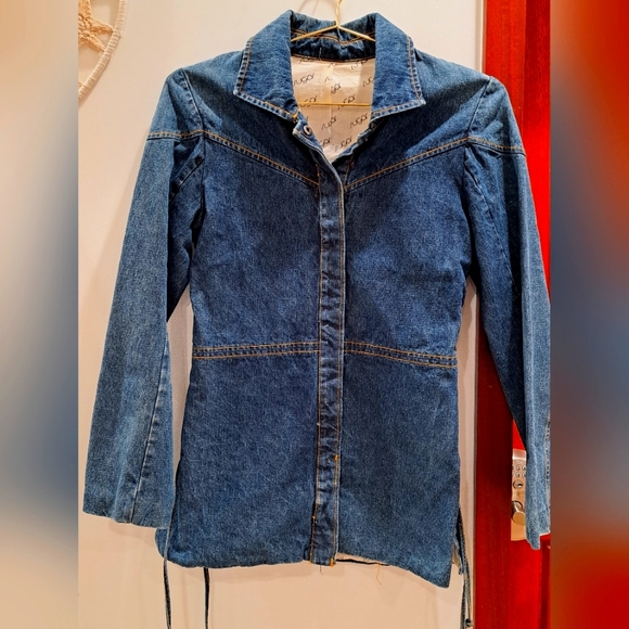 Sugar Jackets & Coats Sugar Rockstar Denim Jean Jacket Poshmark